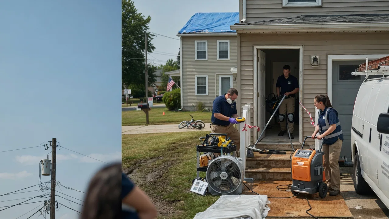 Water Damage Repair in Milton, WV near me